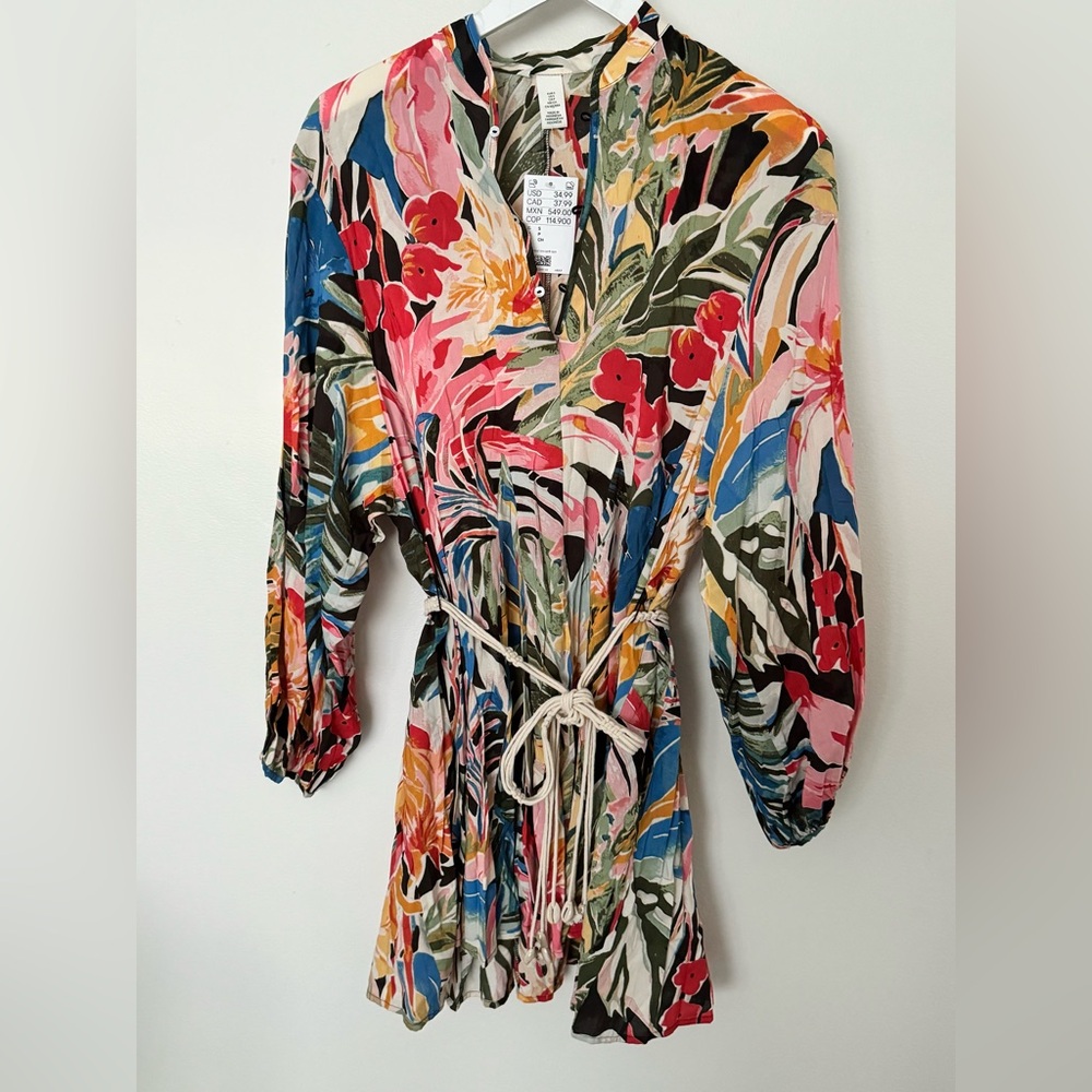 Floral Multicolor Summer Dress